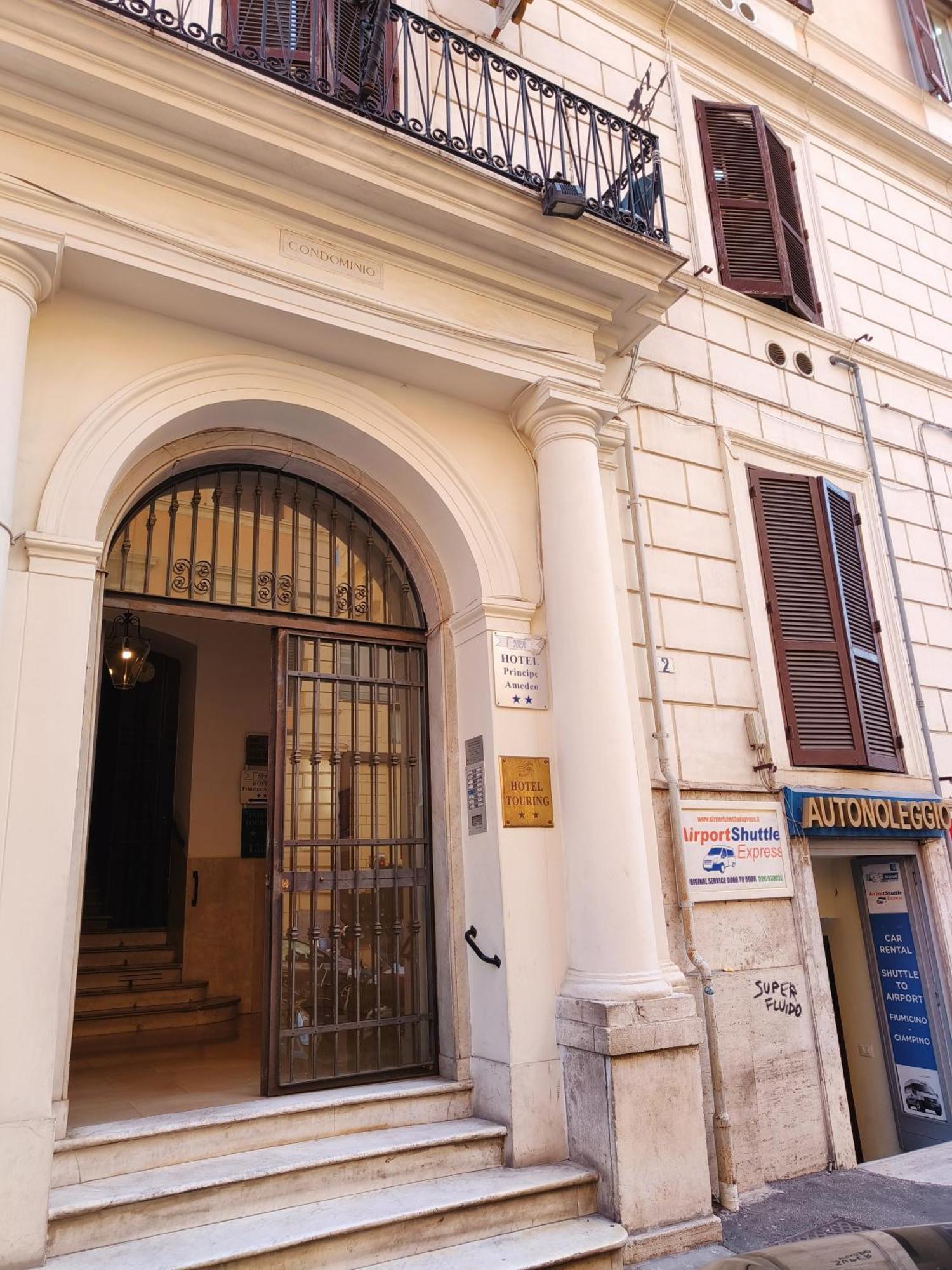 Hotel Principe Amedeo Řím Exteriér fotografie