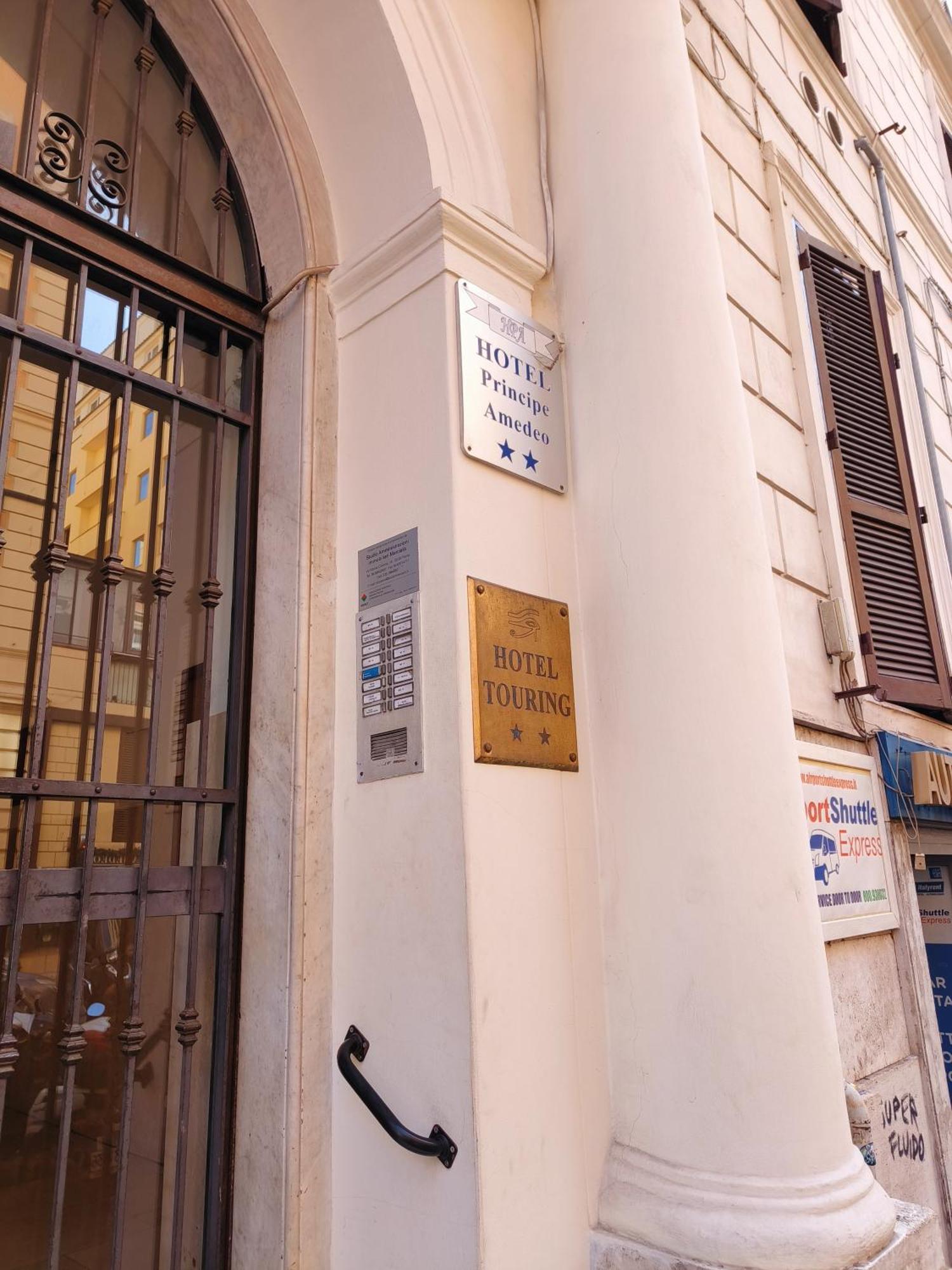Hotel Principe Amedeo Řím Exteriér fotografie
